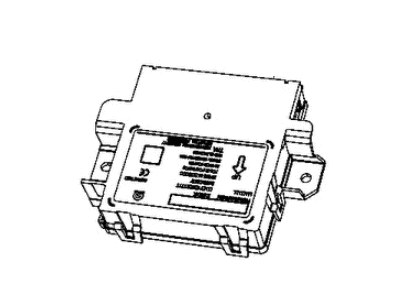Ram 68434597AE RECEIVER Wireless Control Module