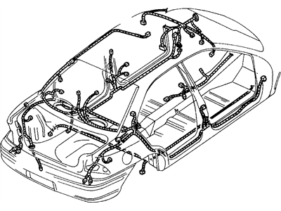 Dodge 4794625AA WIRING Rear Door
