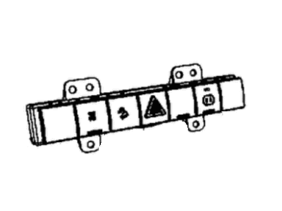 Mopar 4602997AC Switch 5 Gang