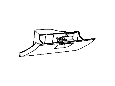 5JY771D5AH Mopar Glove Box Instrument Panel Illustration 1 of 1