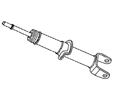 Dodge 5174564AE SHOCK ABSORBER PACKAGE Suspension Front