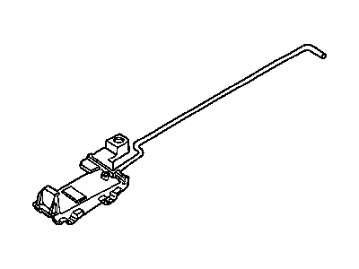 Jeep 5066433AB GUIDE Sunroof Track Contains Right & Left Guides and 2 Push Nuts