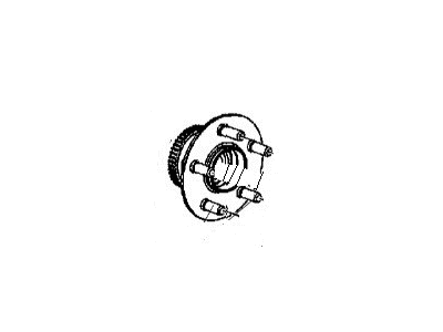 Mopar V2509011AA Hub & Bearing W/Tone Wheel Assembly Mopar V2509011AA Hub & Bearing W/Tone Wheel Assembly
