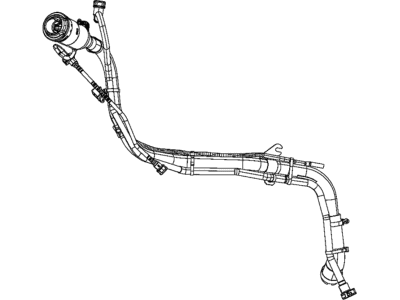 Chrysler 68184265AG TUBE Fuel Filler