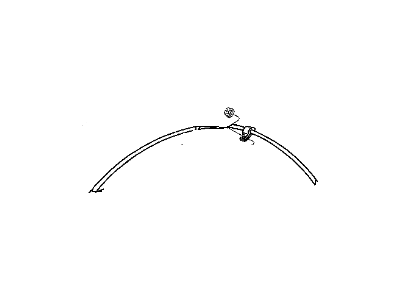 Dodge Ram 2500 Parking Brake Cable - 52009712AA