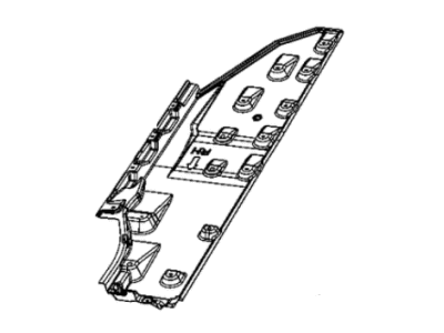 Chrysler 68424886AB SHIELD Floor Pan
