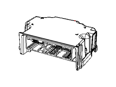 Jeep 68186641AA MODULE Occupant Restraint