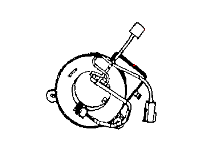 Jeep 5156106AC CLOCKSPRING Steering Column Control Module