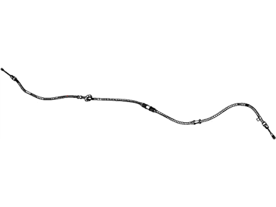 Dodge Dart Parking Brake Cable - 68082061AJ
