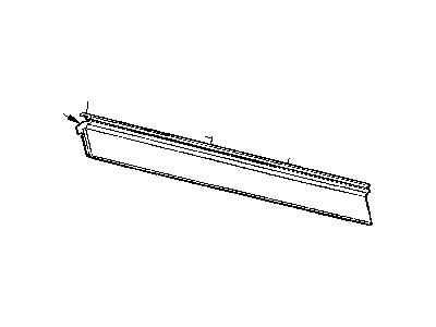 Jeep 55235410AC Door Weatherstrip
