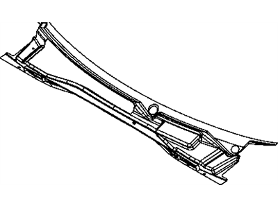 Dodge 5113056AB PANEL Cowl Top