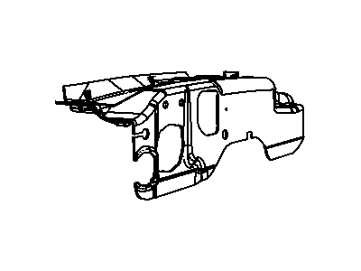 Mopar 5020643AA Silencer Dash Panel