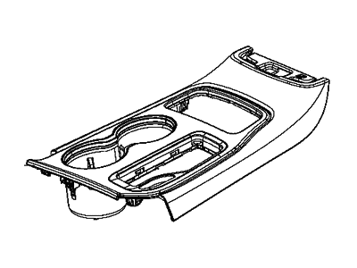 Jeep 5VK201SAAC BEZEL Gear Shift Indicator