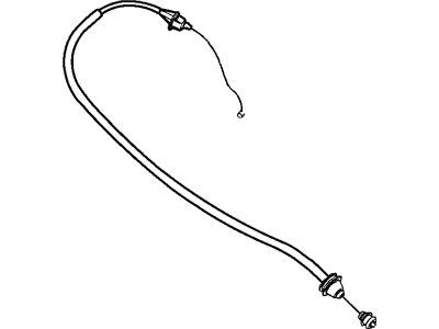 Chrysler Accelerator Cable - 4591244