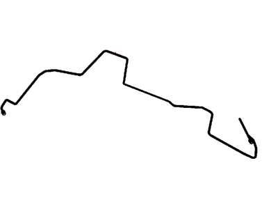 Jeep 68232804AC TUBE Brake HCU To Right Front Hose