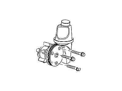Ram R2855925AD PUMP AND PULLEY Power Steering