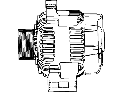 Dodge Alternator - 4848662AB