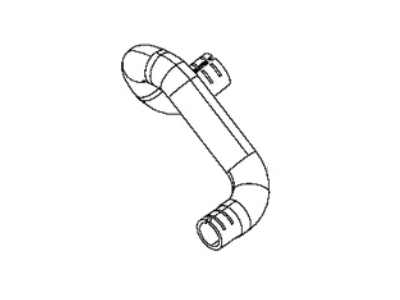 Mopar 68288028AB Hose And Clamp Radiator Inlet