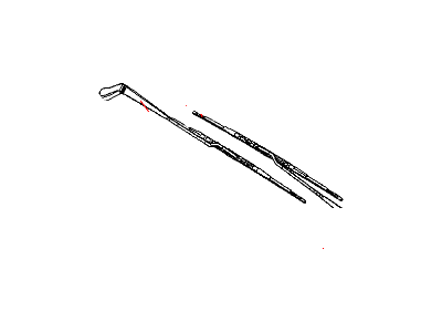 Chrysler 5096134AA BLADE WIPER