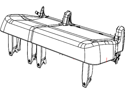 Mopar 1UT08DX9AA Cover Rear Seat Cushion Mopar 1UT08DX9AA Cover Rear Seat Cushion