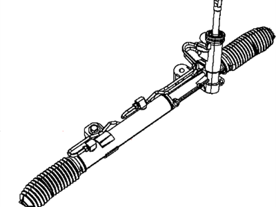Dodge 68140631AD GEAR Rack and Pinion