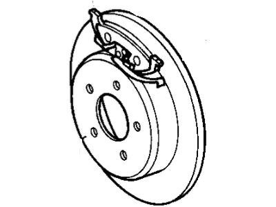 Chrysler 2AMV1023AB ROTOR Brake