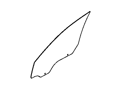 Jeep 5074816AD GLASS Front Door