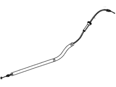 Mopar 68244575AB Cable Inside Lock Cable Rear Door Lock/Unlock