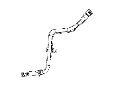 Mopar 5085377AC Tube Fuel Filler