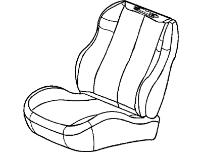 Jeep 4856470AB FRAME Front Seat