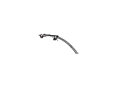 Dodge Ram 2500 Parking Brake Cable - 52010022