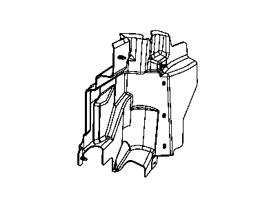 Mopar 68036597AC Shield Fender Mopar 68036597AC Shield Fender