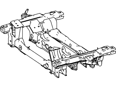 Dodge 68012158AA CRADLE Front Suspension