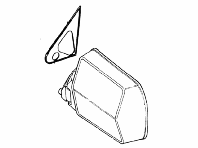 Jeep Comanche Car Mirror - 82200314