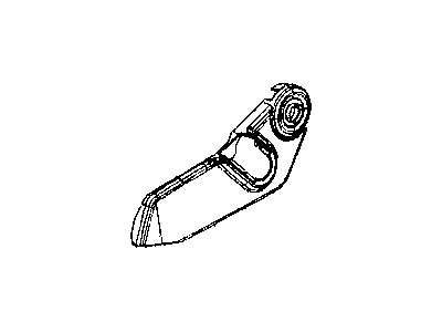 Jeep 1RX40XDVAA SHIELD Driver Outboard