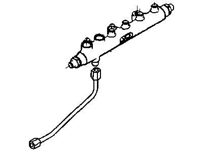 Mopar 5086869AB Fuel Rail