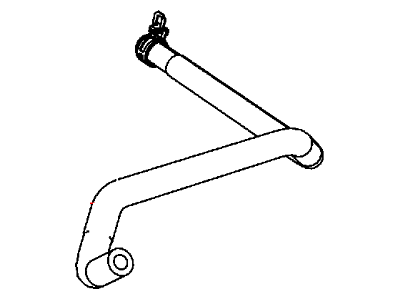 Ram 4581646AA HOSE Brake Booster Vacuum