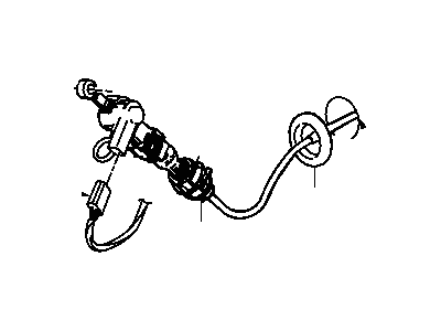 Ram 68261256AA CABLE Gearshift Control