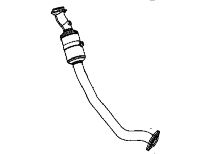 2012 Dodge Durango Exhaust Pipe - 68160015AA