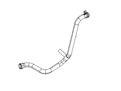 Mopar 68359757AA Hose Power Steering Return Cooler, Includes Clamps Mopar 68359757AA Hose Power Steering Return Cooler, Includes Clamps