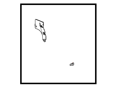 Dodge 55077569AA BRACKET Fascia