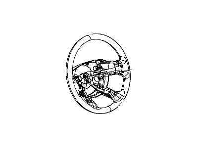 1PS351DVAC Mopar Wheel Steering Illustration 1 of 1