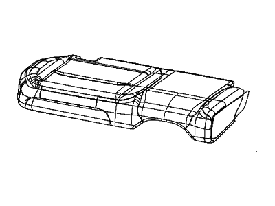 Jeep 6PU26NR3AE COVER Rear Seat Cushion Right