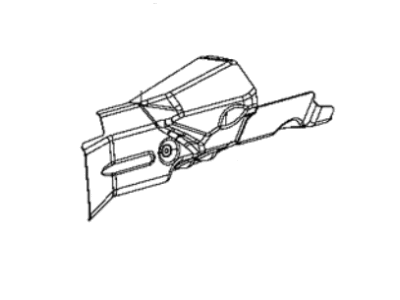 Mopar 68284818AB Heat Shield Steering Gear