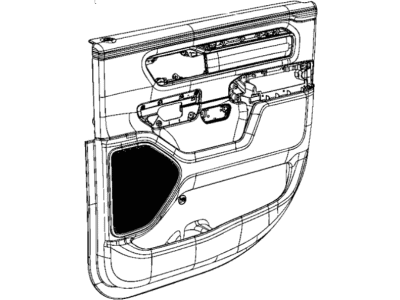 Ram 6SL351X7AA PANEL Rear Door Trim