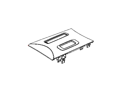 Mopar 1XH24AAAAC Bezel Gear Shift Indicator Mopar 1XH24AAAAC Bezel Gear Shift Indicator