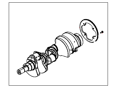 Ram Crankshaft - 5038339AG