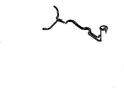 Jeep 68018917AA HOSE Windshield Washer