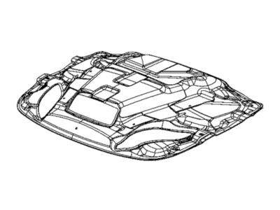 Dodge 68309049AB SILENCER Hood