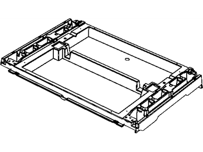 Mopar 1PH851DVAA Storage Bin Rear Load Floor 1PH851DVAA Mopar Storage Bin Rear Load Floor Illustration 1 of 1